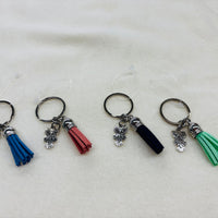 Silver Owl Charm Diffuser Keychain