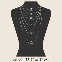 Mixed Beaded Layered Statement Necklace Set - Black