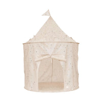 3 Sprouts Recycled Fabric Play Tent Castle - Terrazzo Cream