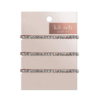 Kitsch Rhinestone Bobby Pins - Rose Gold