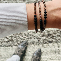 Lava Diffuser Stackable Bracelet