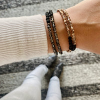 Lava Diffuser Stackable Bracelet - Sparkle