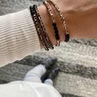 Lava Diffuser Stackable Bracelet - Sparkle