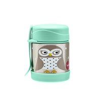 3 Sprouts Owl Stainless Steel Food Jar