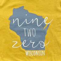 Nine Two Zero Tee - Yellow