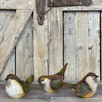 Bird Figurine with Leaf Wings