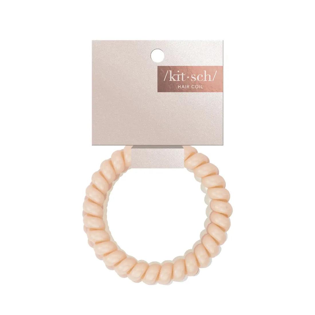 Kitsch Slick Hair Coils Large - Nude