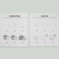 Mushrooms & Woodland Creatures: A Kids Drawing Book