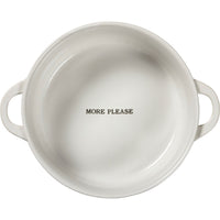 More Please Covered Casserole Dish