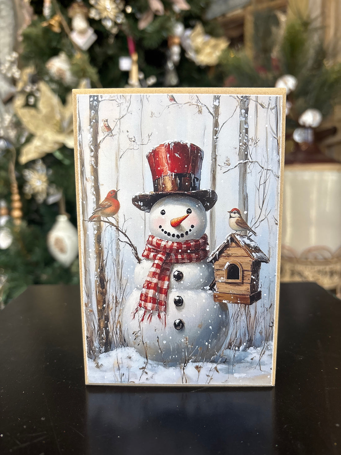 Winter Print Block