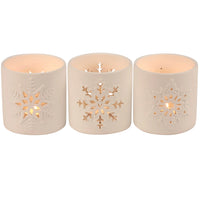 Snowflake Candle Holder
