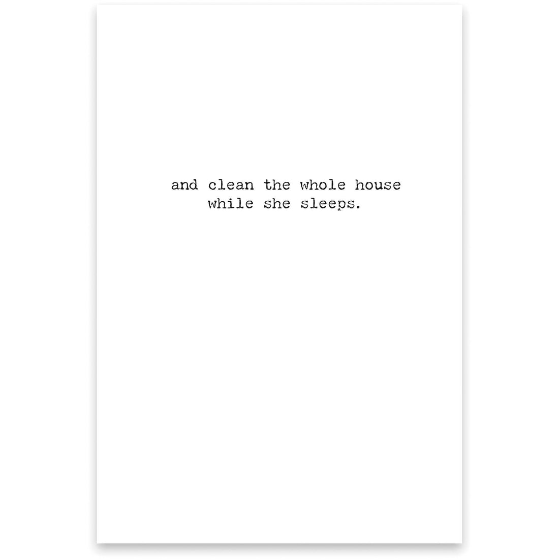 In His Arms Greeting Card