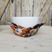 Dogs & Flowers Bowl Cozy