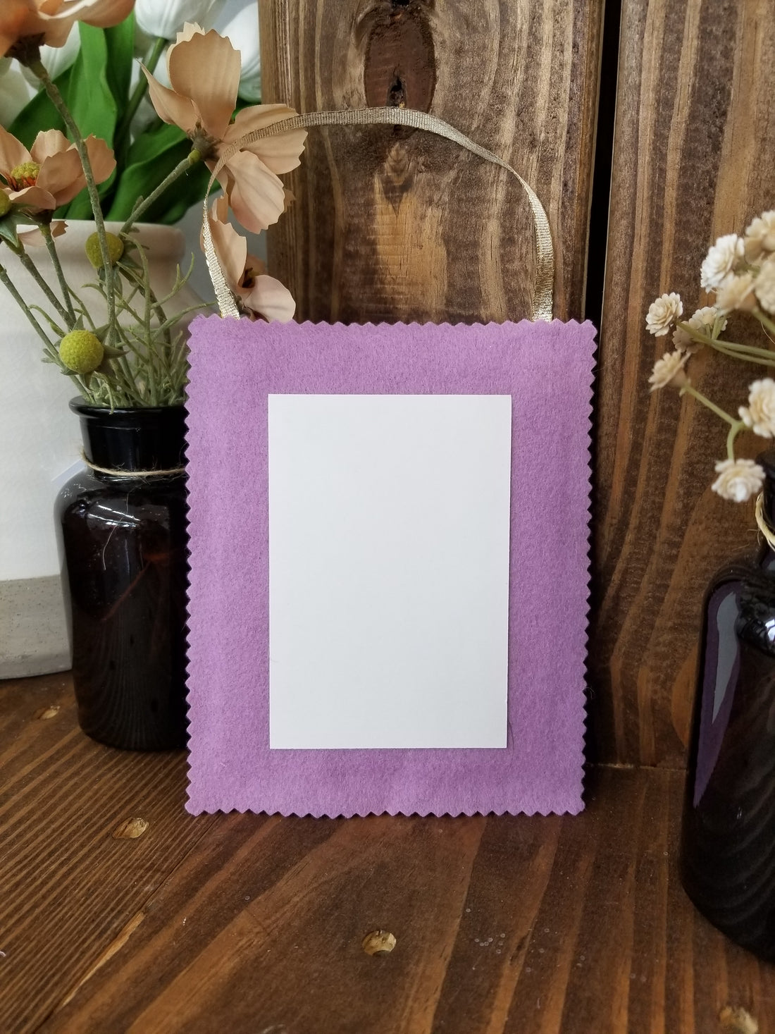 Hanging Vintage Postcard Reproduction - For Your Birthday Envelope