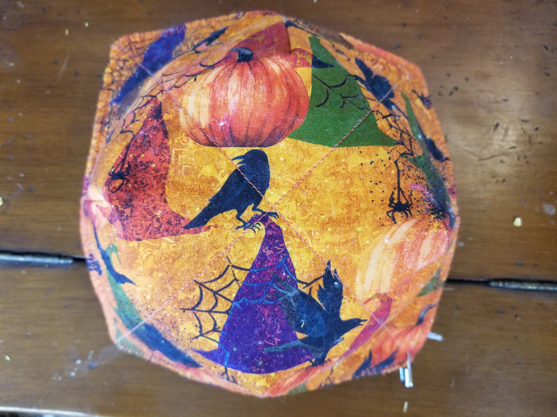 Witch Hats + Crows Bowl Cozy