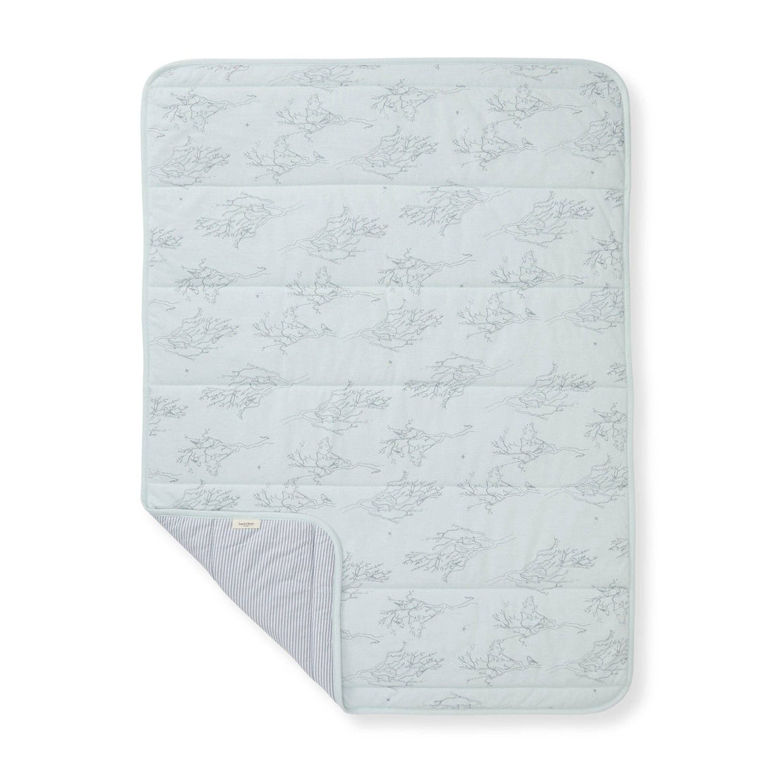 Swaying Branches Reversible Blanket: Ice Flow / One Size