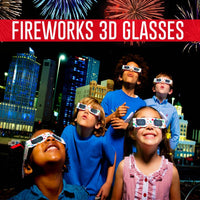 Fireworks 3D Glasses -  Neon