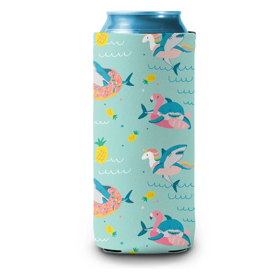 Party Shark Slim Can Cooler