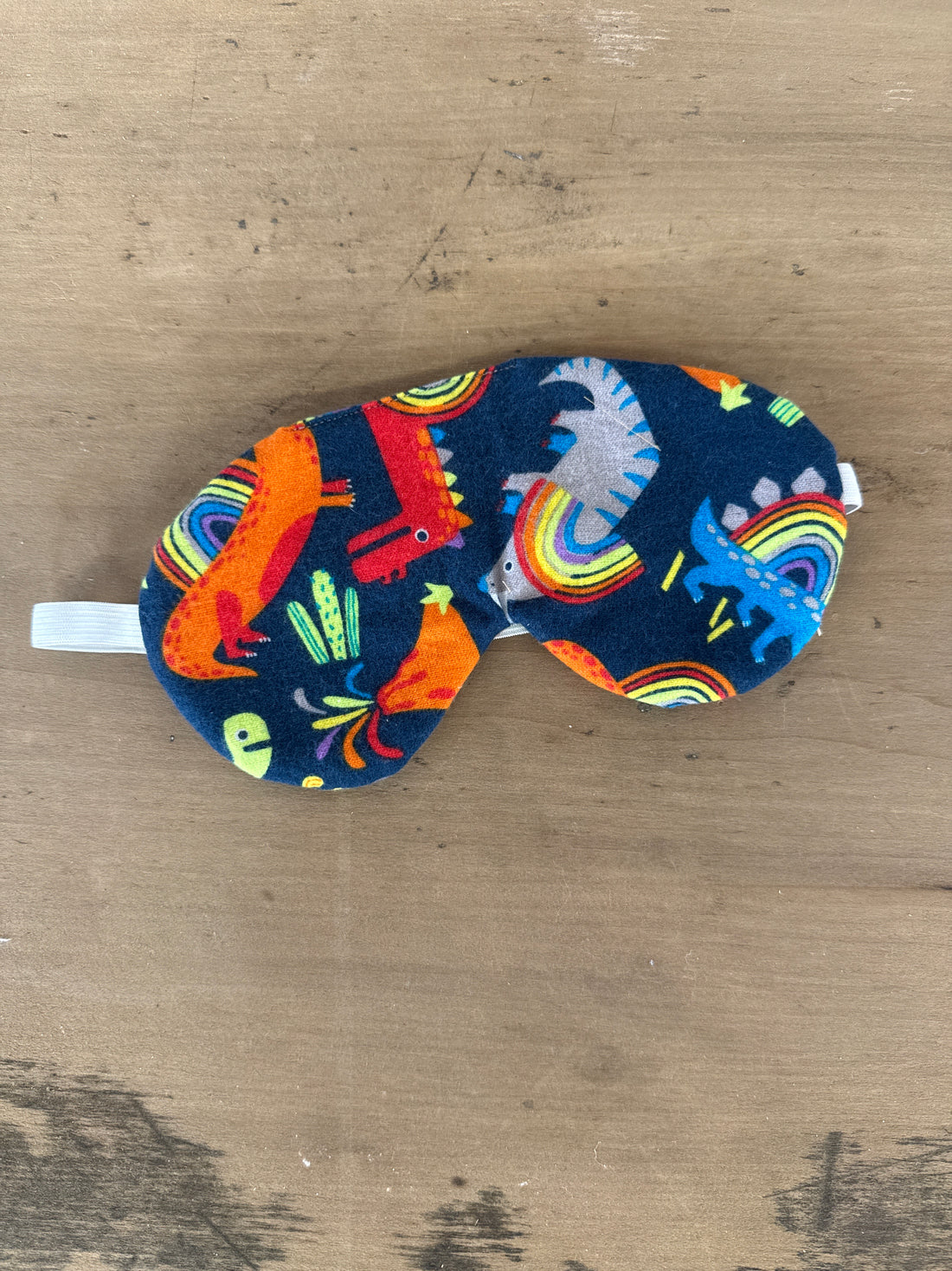 Rainbow Dinosaur Sleep Mask
