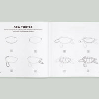 Under the Sea: A How to Draw Art Book for Kids