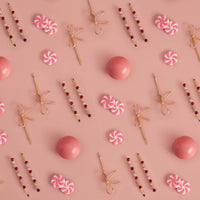Holiday Gemstone and Bow Bobby Pins 4pc Set