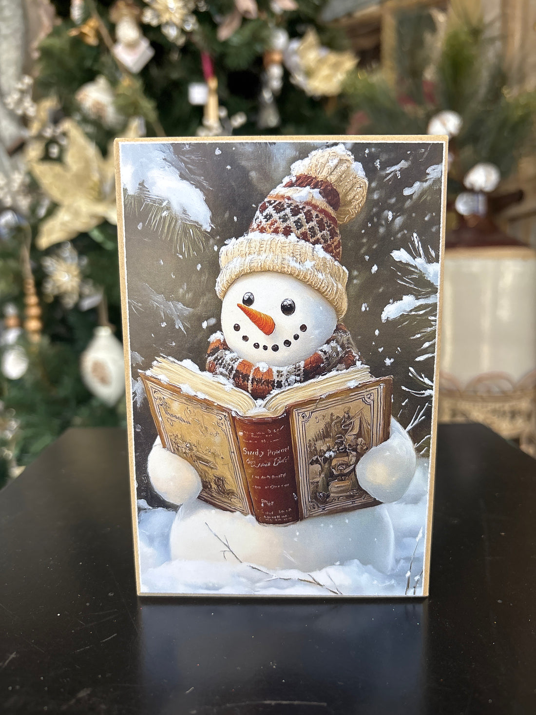 Winter Print Block