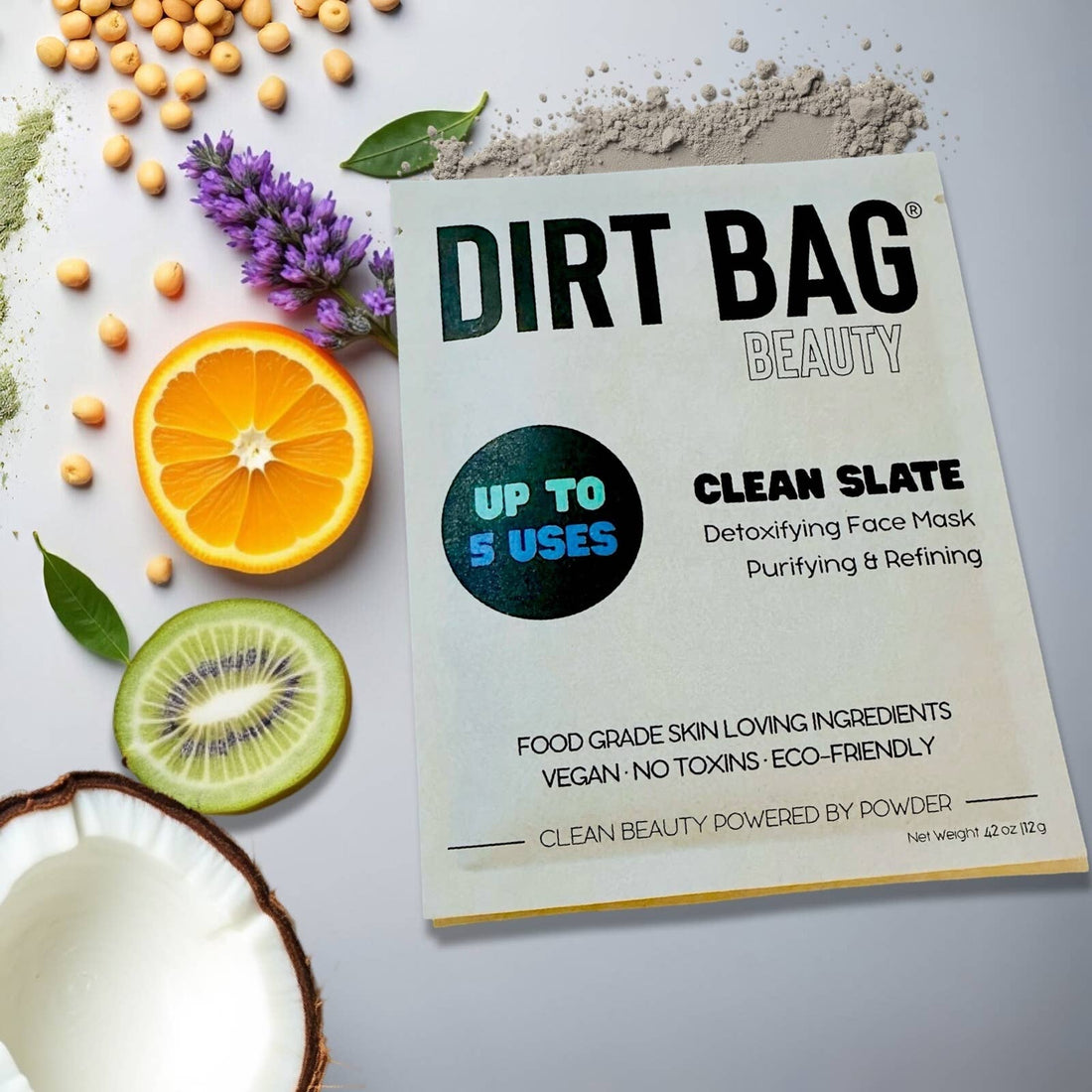 Vegan Powder Face Mask Purifying & Refining -Fragrance Free