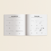 All The Animals: A How to Draw Art Book for Kids Mini