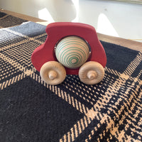 Toy Car With Rolling Ball