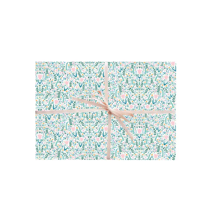 Tulip Garden Gift Wrap - Roll