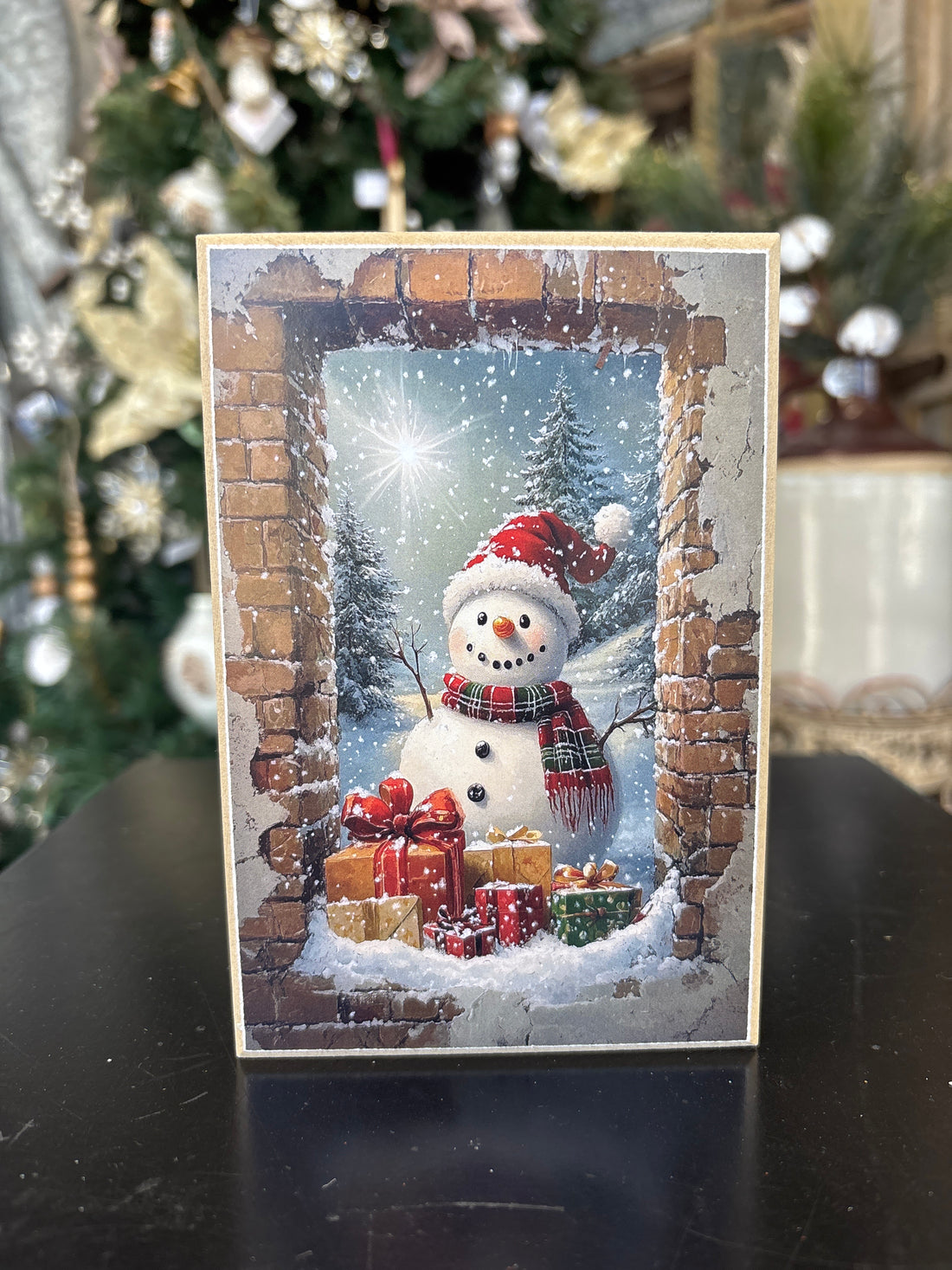 Winter Print Block