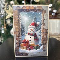 Winter Print Block