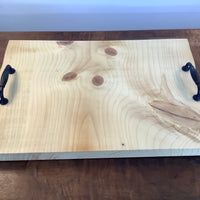 Wooden Tray With Handles