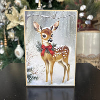 Winter Print Block