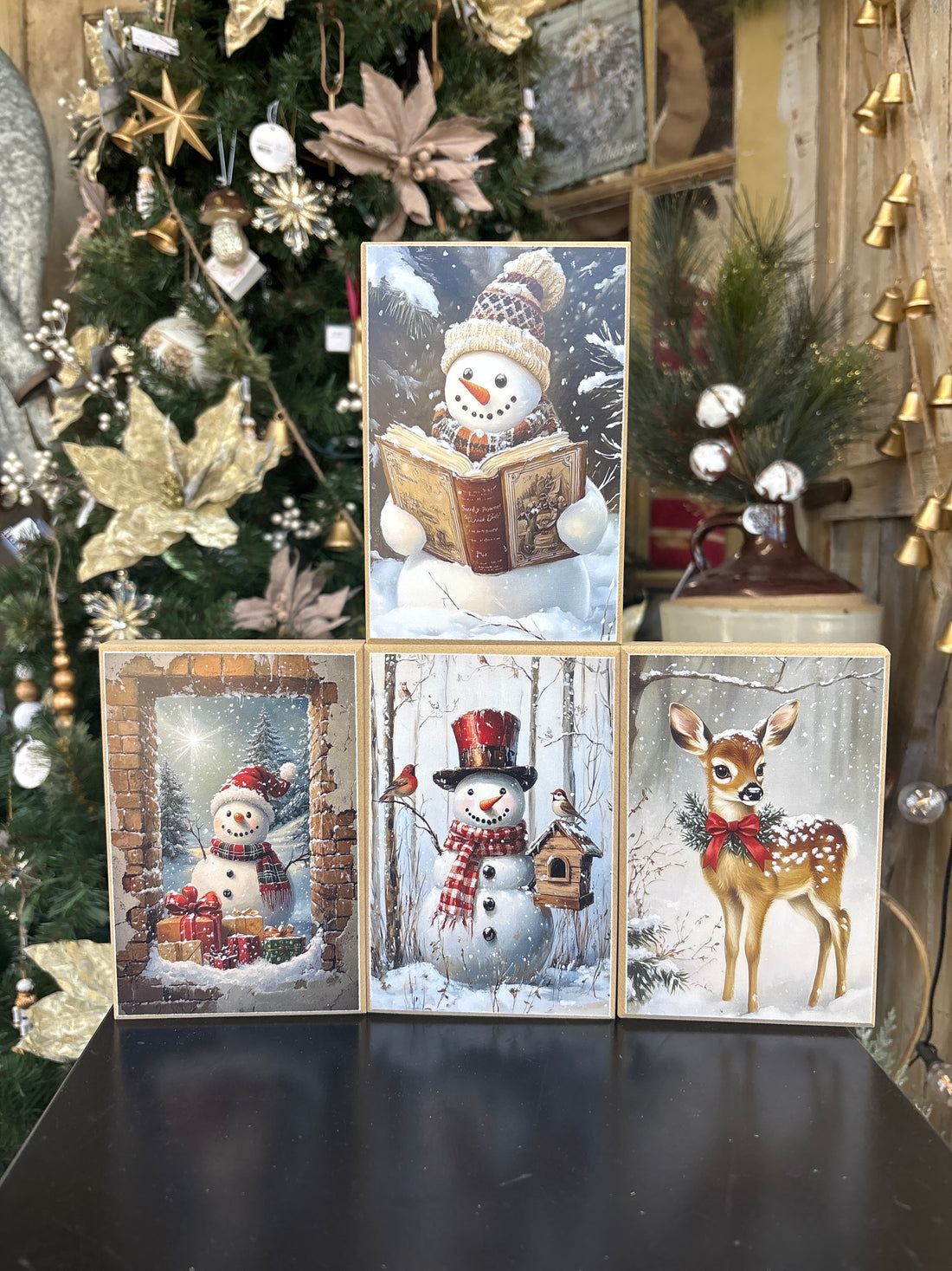 Winter Print Block