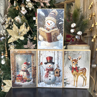 Winter Print Block