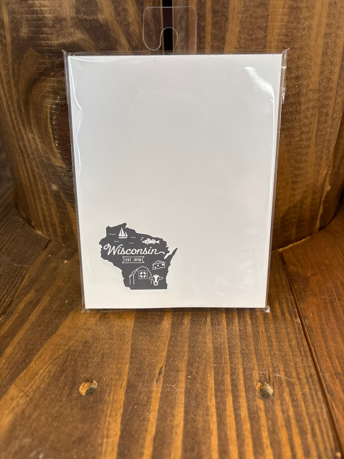 Wisconsin 1848 Notepad