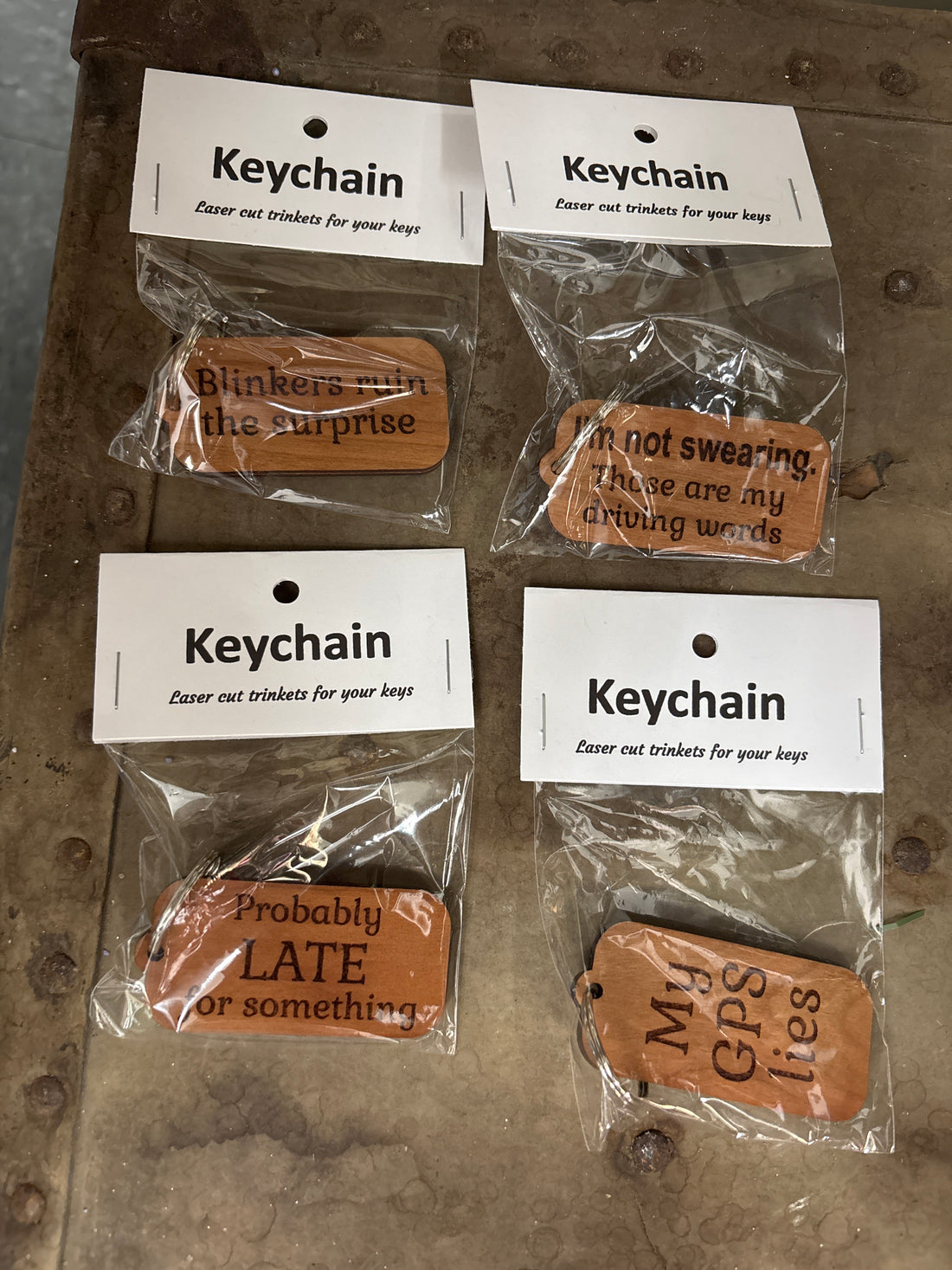 Laser Cut Keychain
