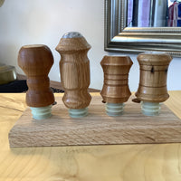 Wooden Bottle Stopper - Inlaid