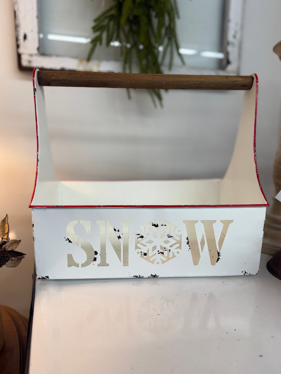 Snow Metal Tray