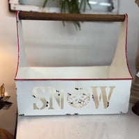 Snow Metal Tray