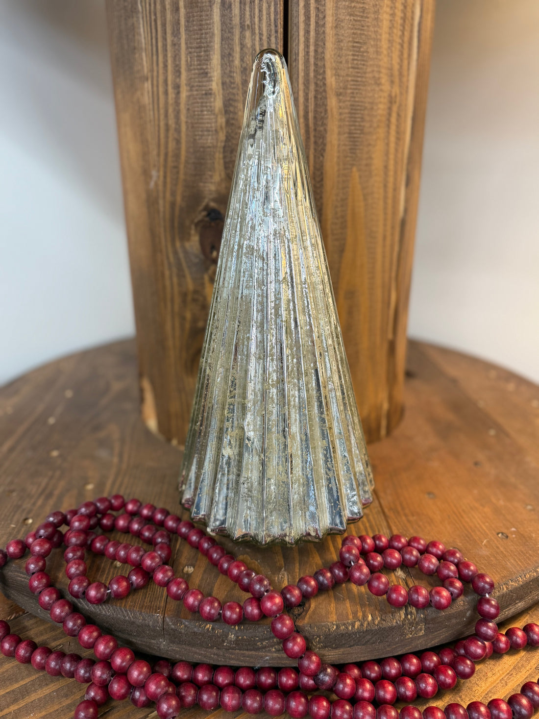 Glass Light-up Tree