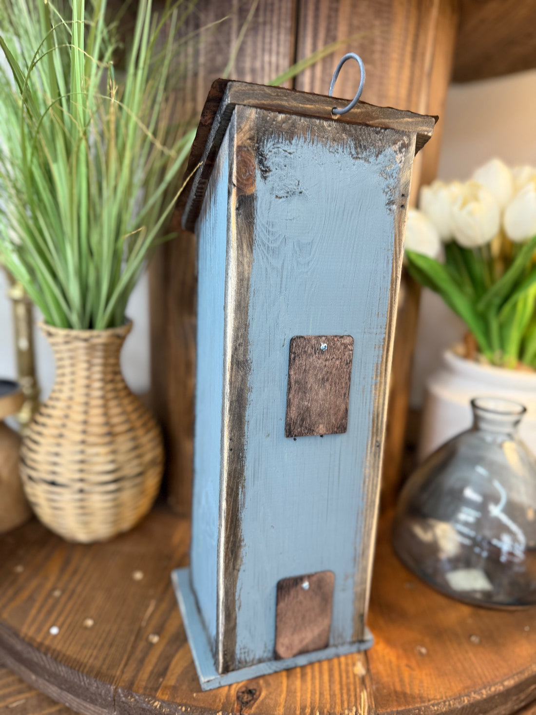 Sunflower Wooden Birdhouse