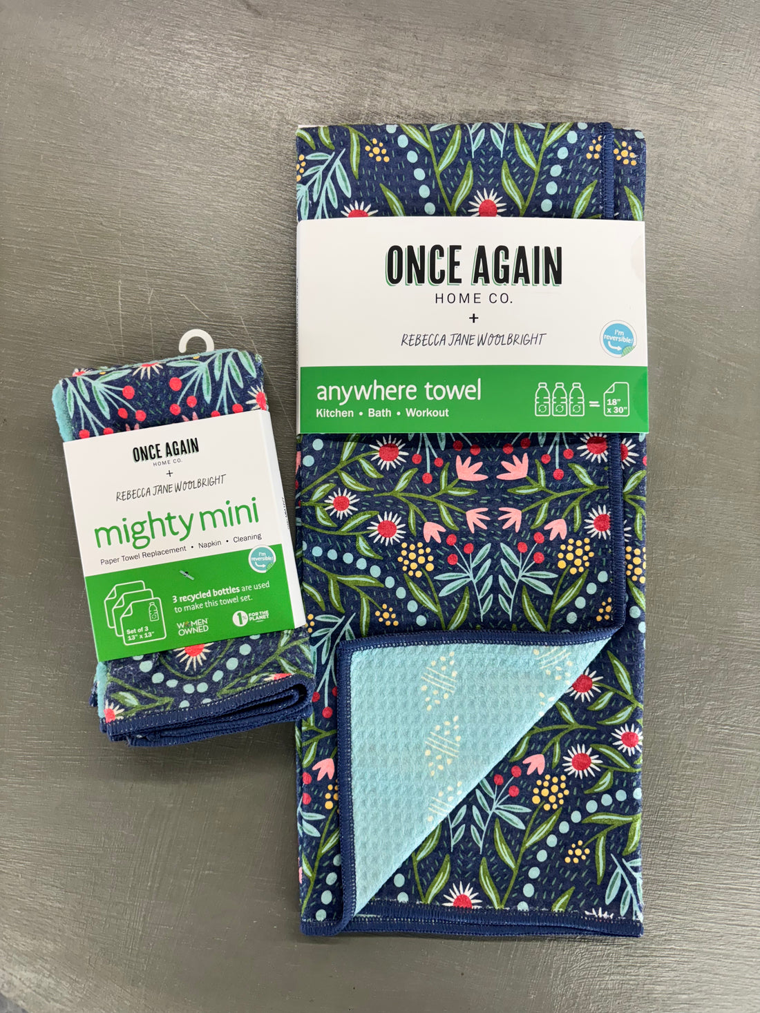 Once Again Home Co - RJW Glitz: Navy (Reversible)