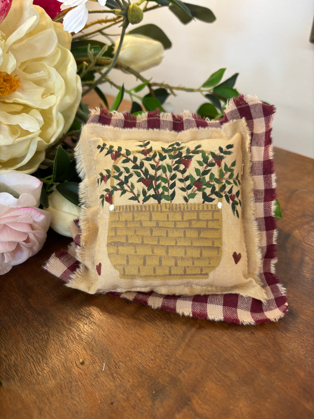 Mini Pillow Decor - Hearts