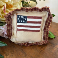 Mini Pillow Decor - Flags