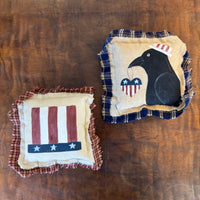 Mini Pillow Decor - Patriotic