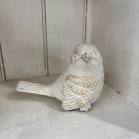 Gold Wash Cement Bird