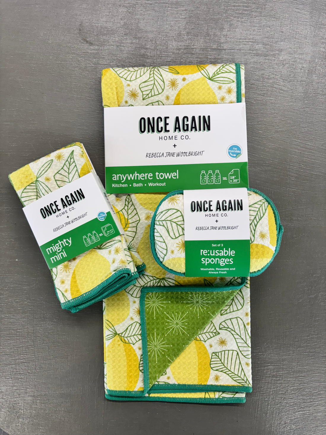 Once Again Home Co -  Lemon Sparkle (Reversible)