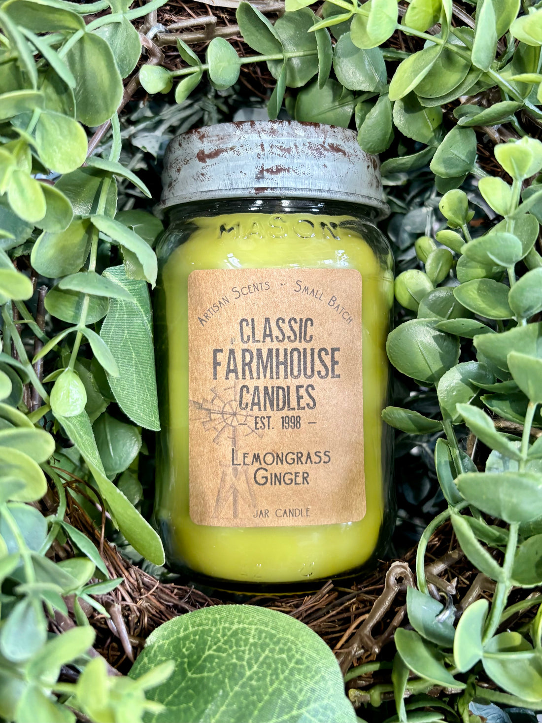 Lemongrass Ginger Candle